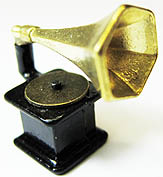 Grammophon 30mm Metall